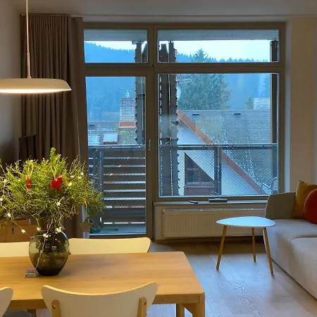 Luxusni U Sjezdovek S Garazi Apartment Harrachov