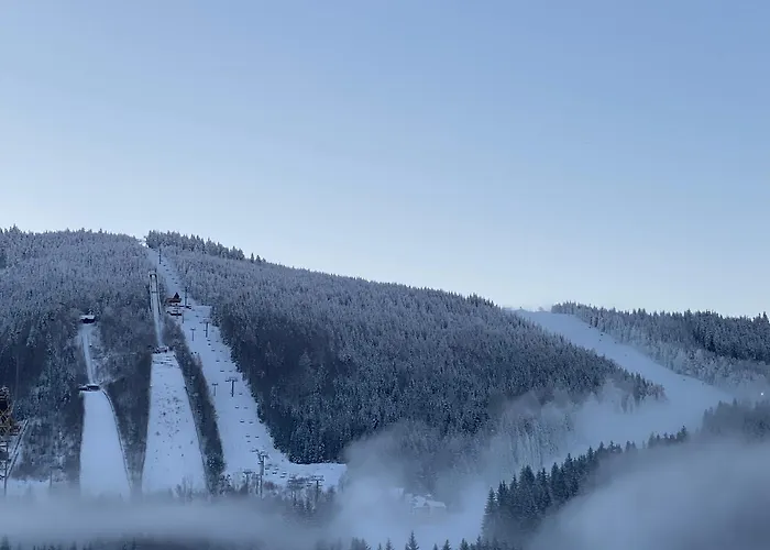 Lägenhet Luxusni U Sjezdovek S Garazi Harrachov