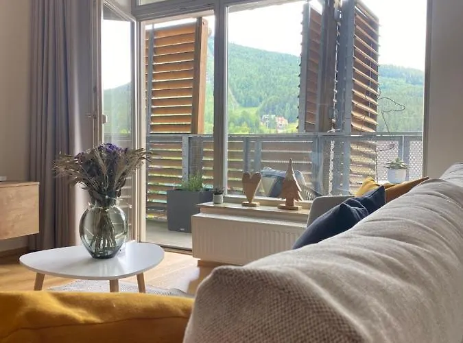 Luxusni U Sjezdovek S Garazi * Harrachov